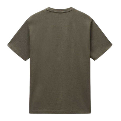 Tea - Back - Napapijri Mens Box Logo T-Shirt