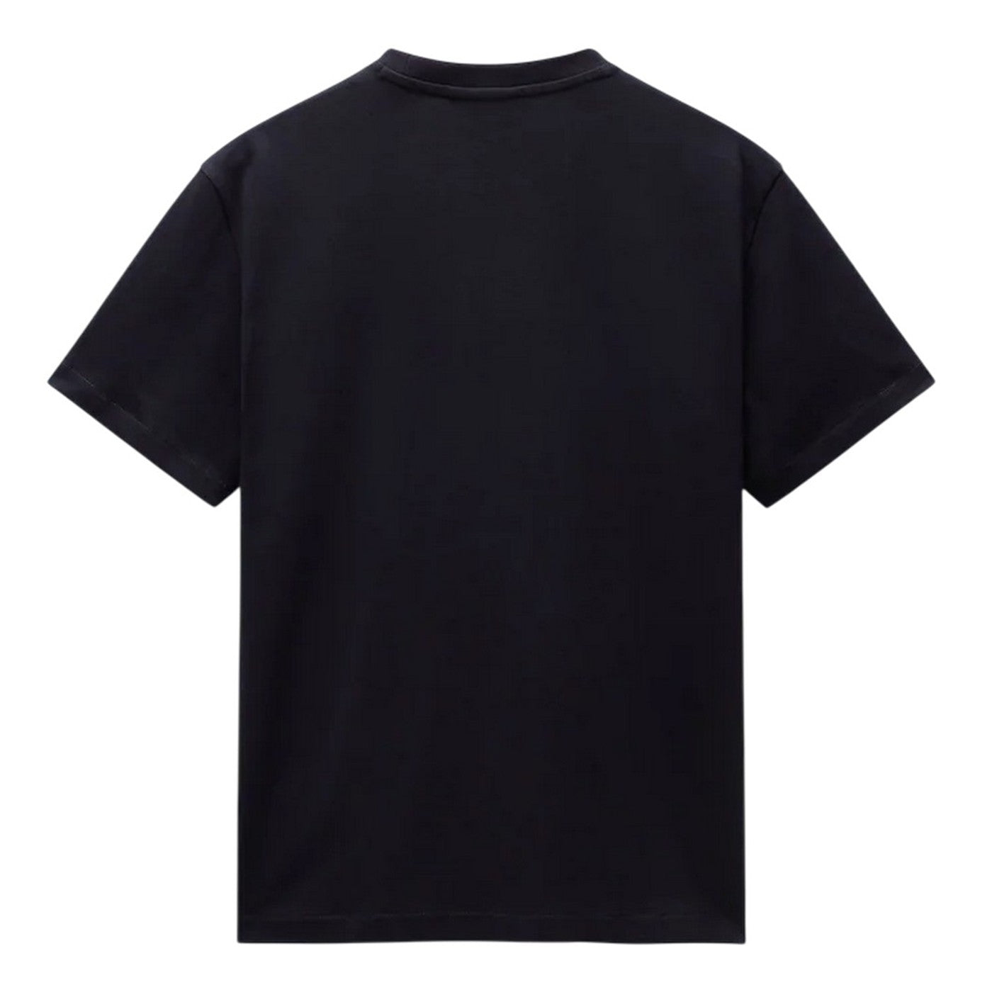 Black - Back - Napapijri Mens Box Logo T-Shirt