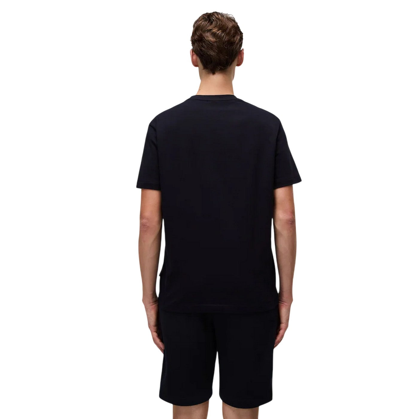 Black - Lifestyle - Napapijri Mens Box Logo T-Shirt