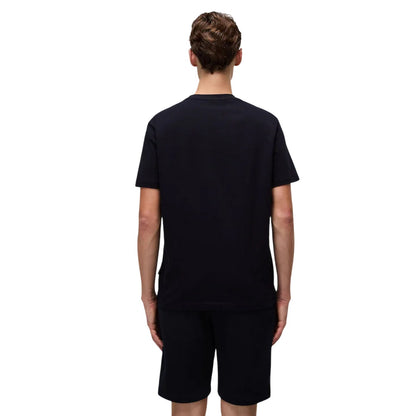 Black - Lifestyle - Napapijri Mens Box Logo T-Shirt