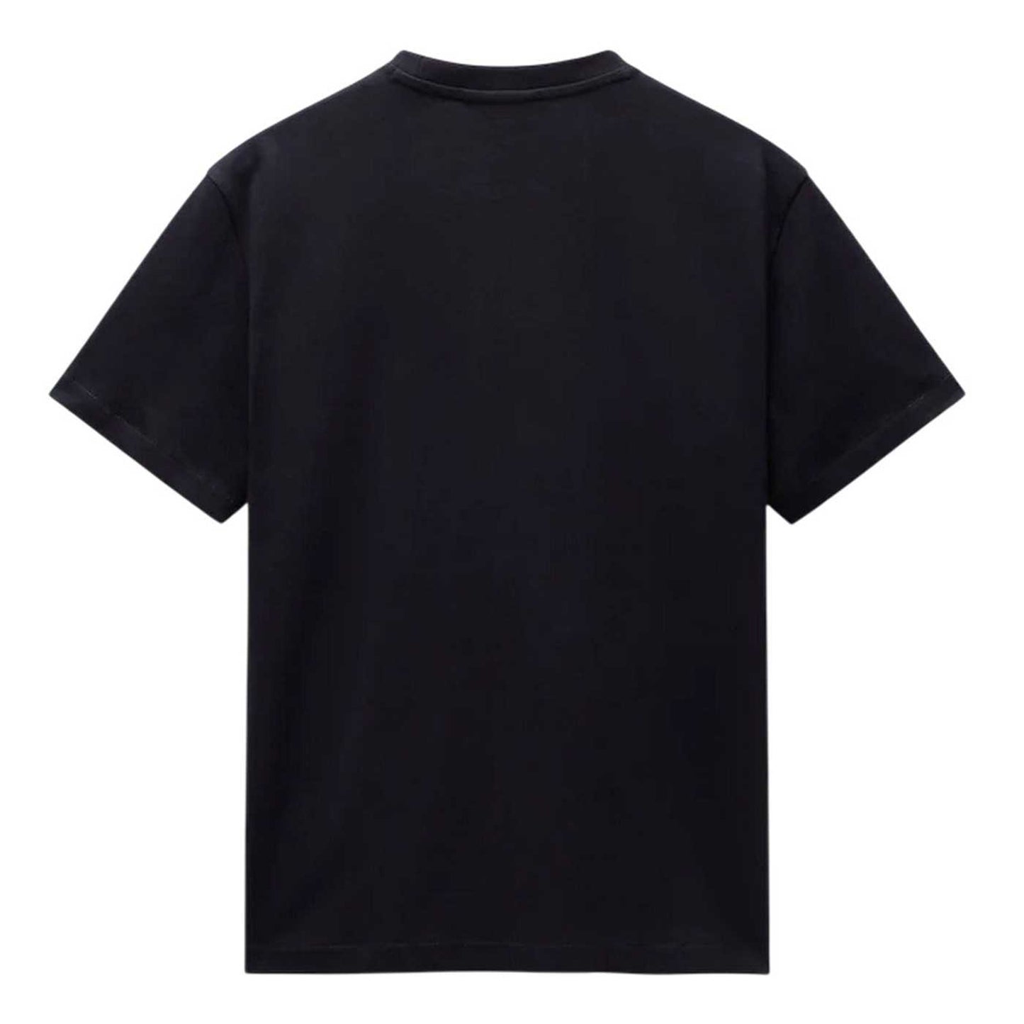 Black - Back - Napapijri Mens Box Logo T-Shirt