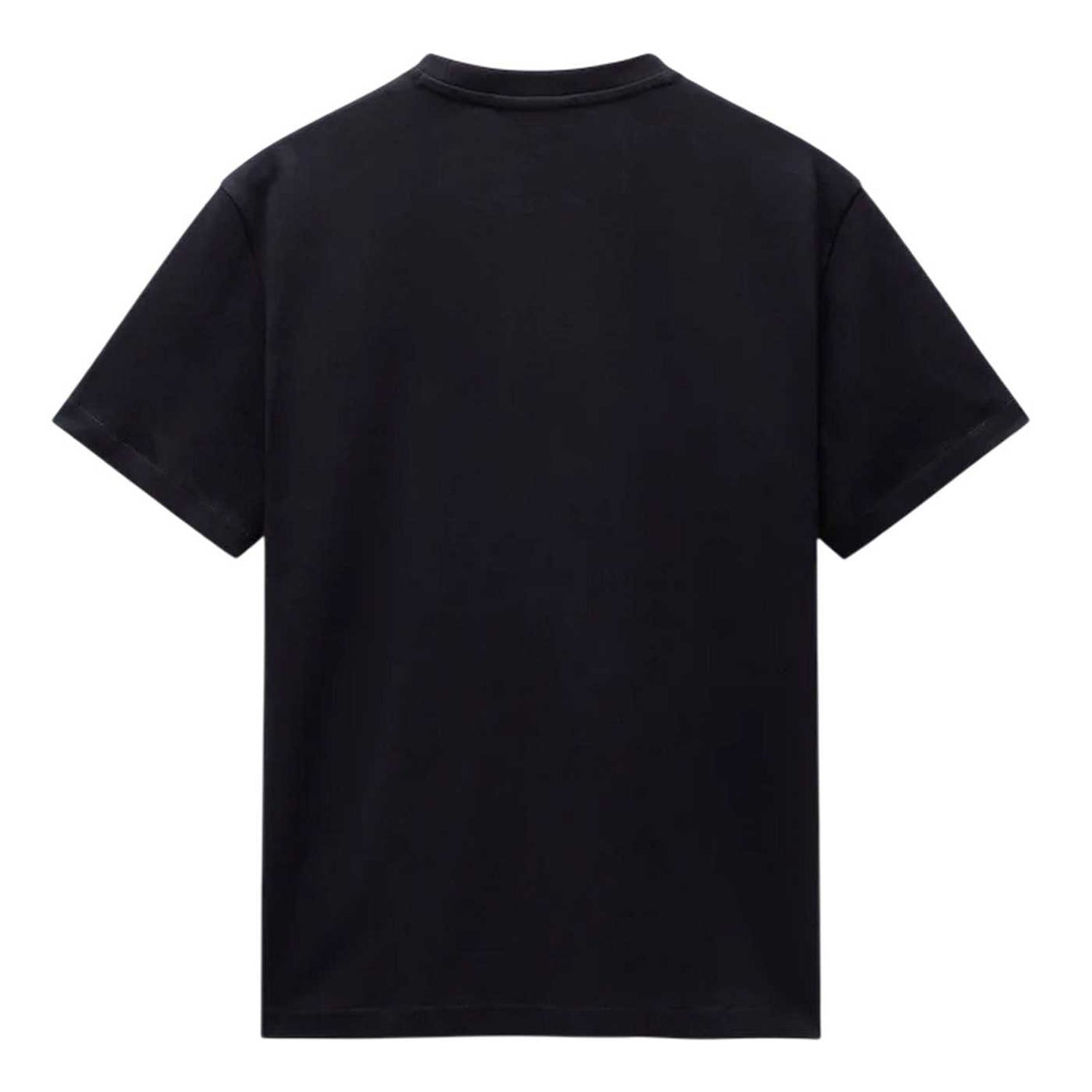 Black - Back - Napapijri Mens Box Logo T-Shirt