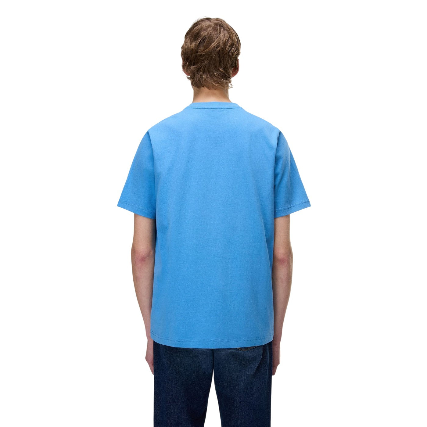 Blue - Lifestyle - Napapijri Mens Box Logo T-Shirt
