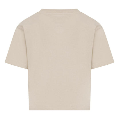 Sand - Back - Nike Girls Sci-Dye Boxy T-Shirt
