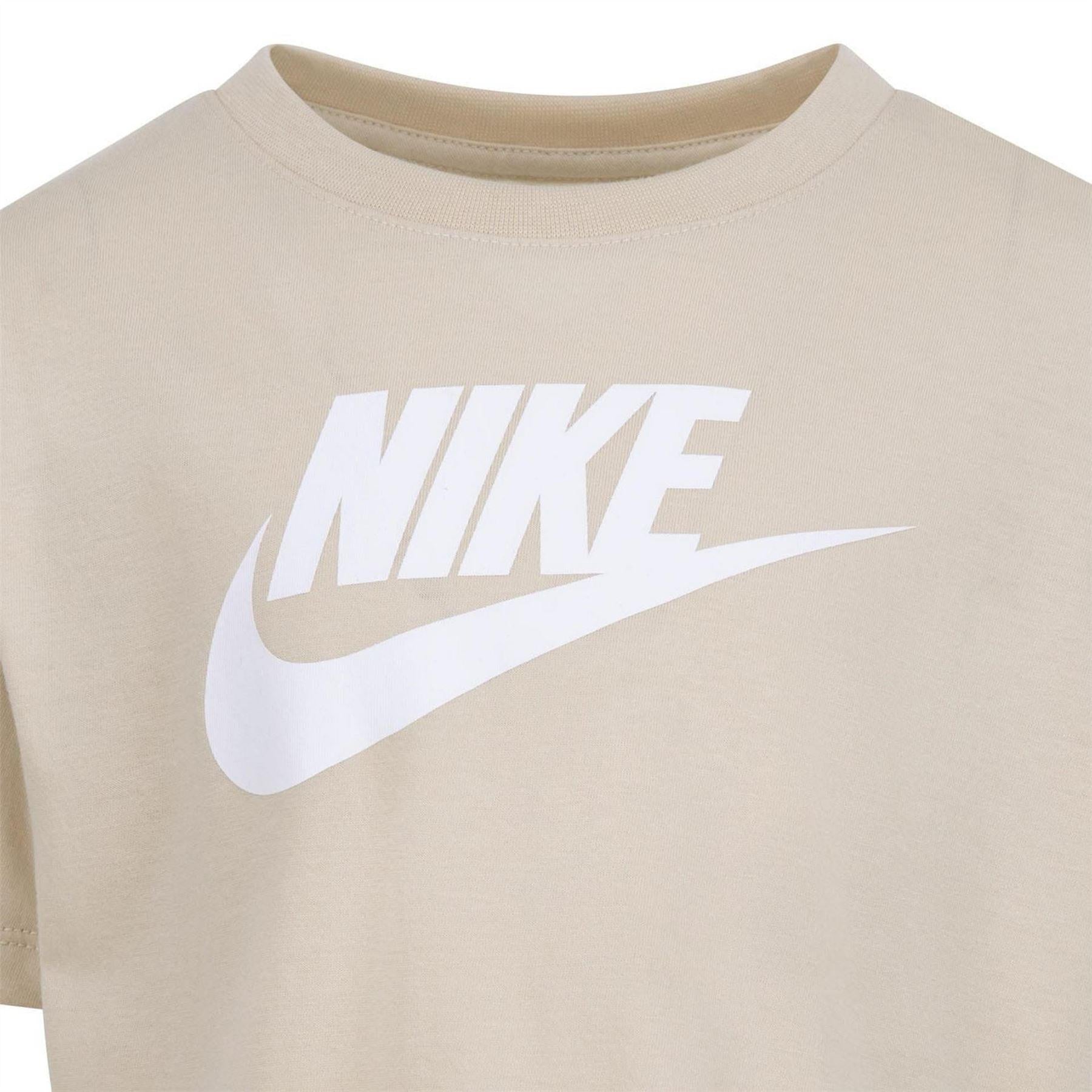 Sand - Side - Nike Girls Sci-Dye Boxy T-Shirt