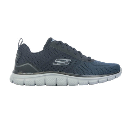 Navy - Back - Skechers Mens Track Ripkent Trainers