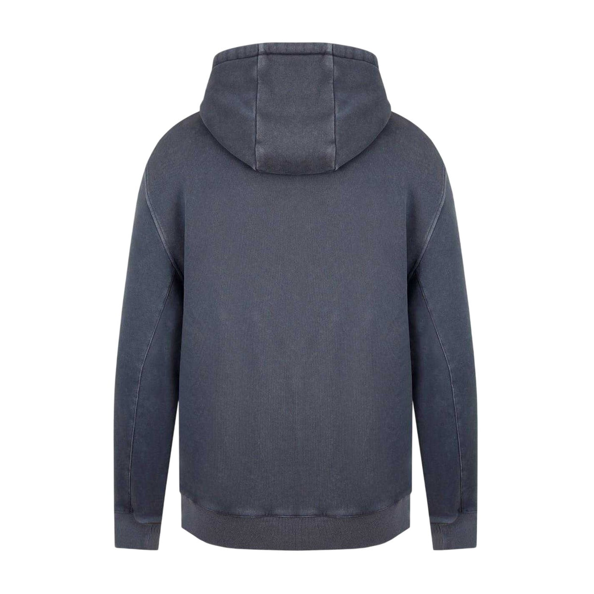 Grey - Back - SoulCal Mens NASA Hooded Drawstring Hoodie