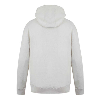 Off White - Back - SoulCal Mens NASA Hooded Drawstring Hoodie