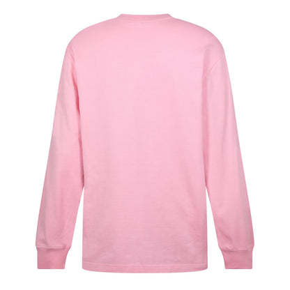 Lotus Pink - Back - Lacoste Mens x Minecraft Long-Sleeved T-Shirt