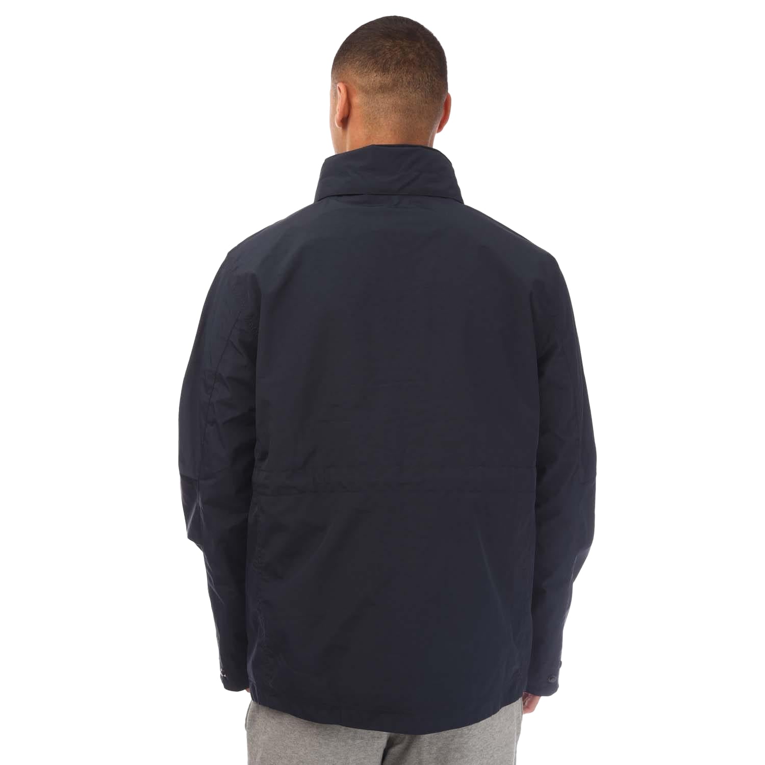 Navy - Back - Timberland Mens Waterproof Field Jacket