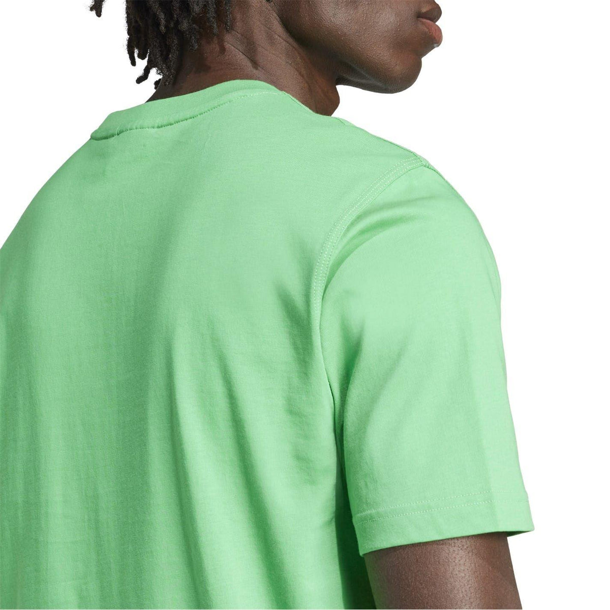 Green - Lifestyle - Adidas Mens Trefoil Jersey T-Shirt