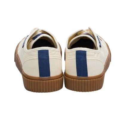 Off White - Back - Ben Sherman Mens Canvey Canvas Trainers