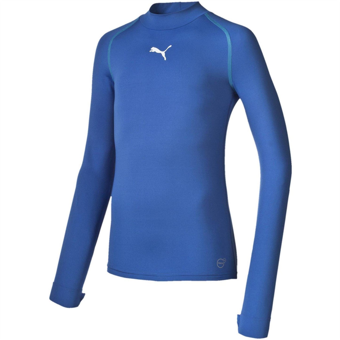 Blue - Front - Puma Childrens-Kids Vent Long-Sleeved Base Layer Top