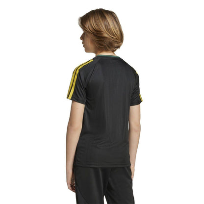 Black-Green - Back - Adidas Childrens-Kids House Of Tiro Football Jersey