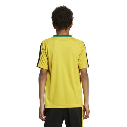 Yellow - Back - Adidas Childrens-Kids House Of Tiro Football Jersey