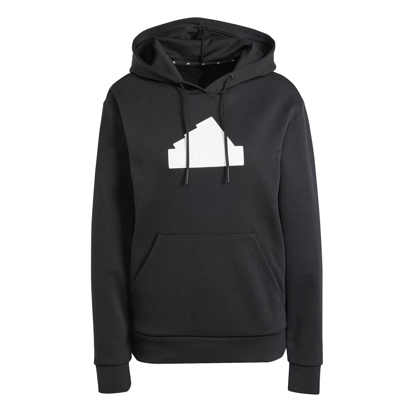 Black - Front - Adidas Womens-Ladies Future Icons Badge Of Sport Hoodie
