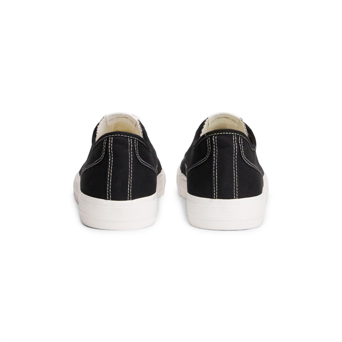 Black - Lifestyle - Tommy Jeans Mens Canvas Flat Trainers