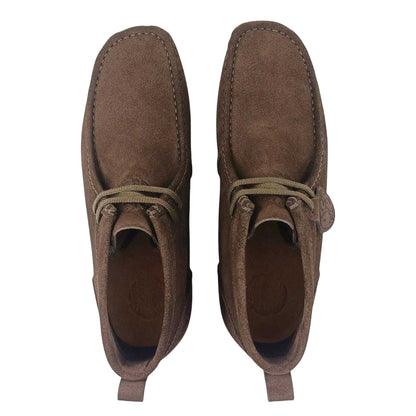 Brown - Lifestyle - Pretty Green Mens Koala Leather Ankle Boots
