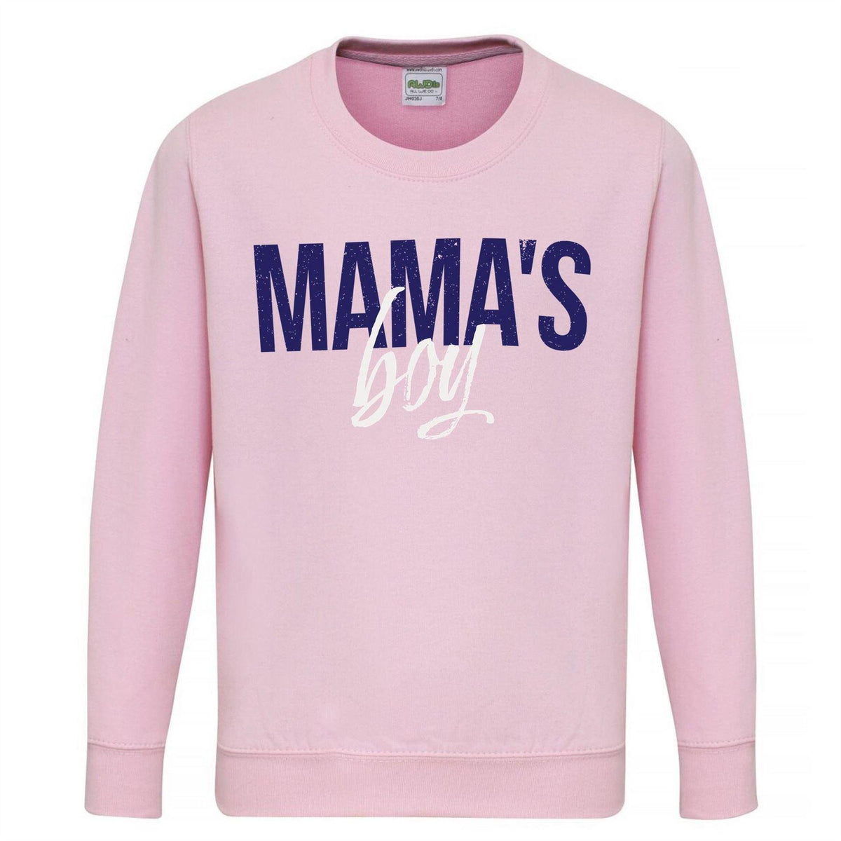 Pink - Front - AWD Boys Mothers Day Sweatshirt