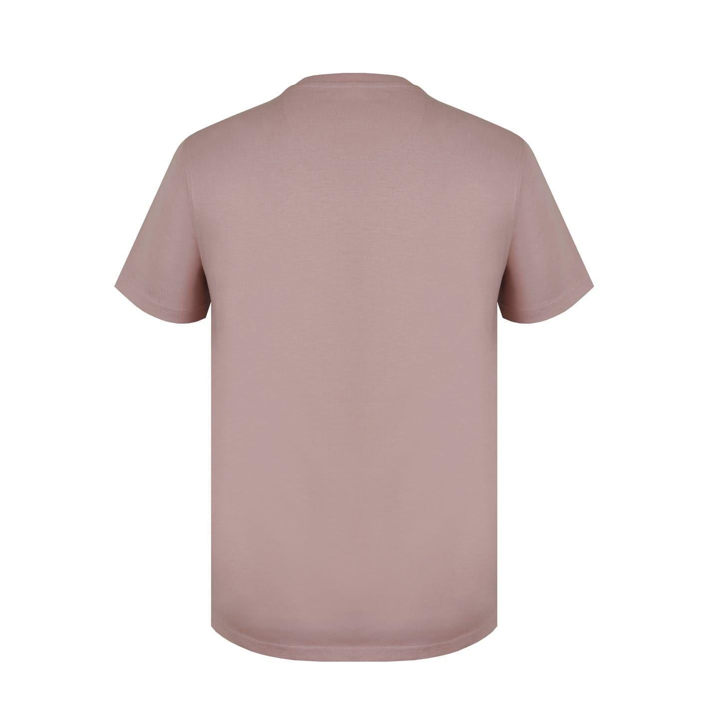 Dusty Rose - Back - Firetrap Mens Cotton T-Shirt