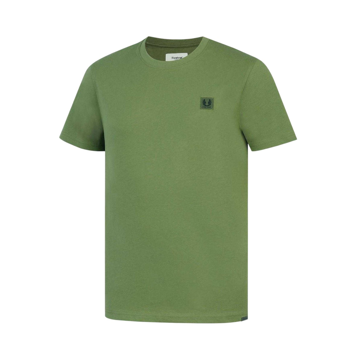 Khaki Green - Side - Firetrap Mens Cotton T-Shirt