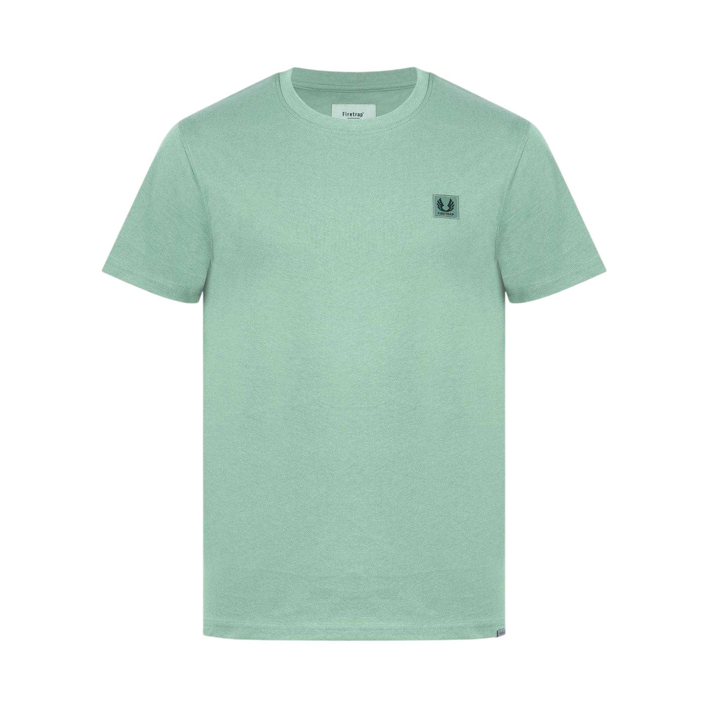 Sage - Front - Firetrap Mens Cotton T-Shirt