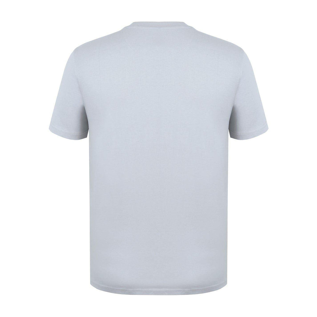 Grey - Back - Firetrap Mens Cotton T-Shirt