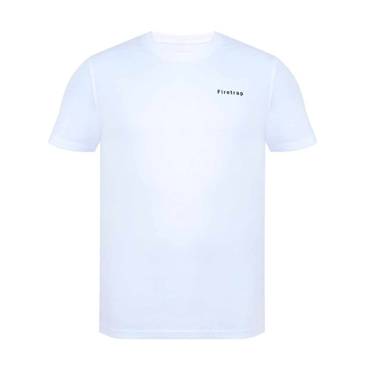 White - Front - Firetrap Mens Cotton T-Shirt