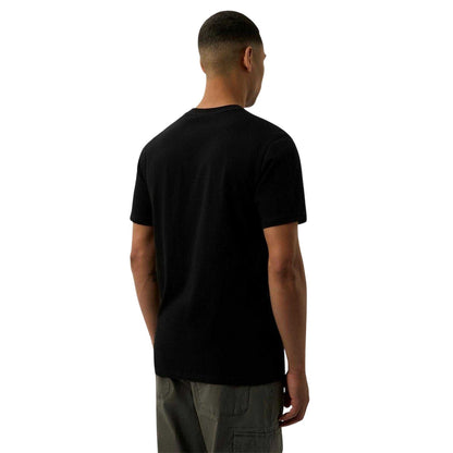 Black - Back - Patrick Mens Campbell Cotton Regular T-Shirt