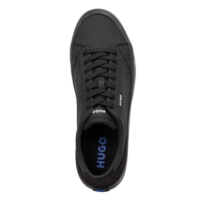 Black - Lifestyle - Hugo Mens Cross Tenn Textile Trainers