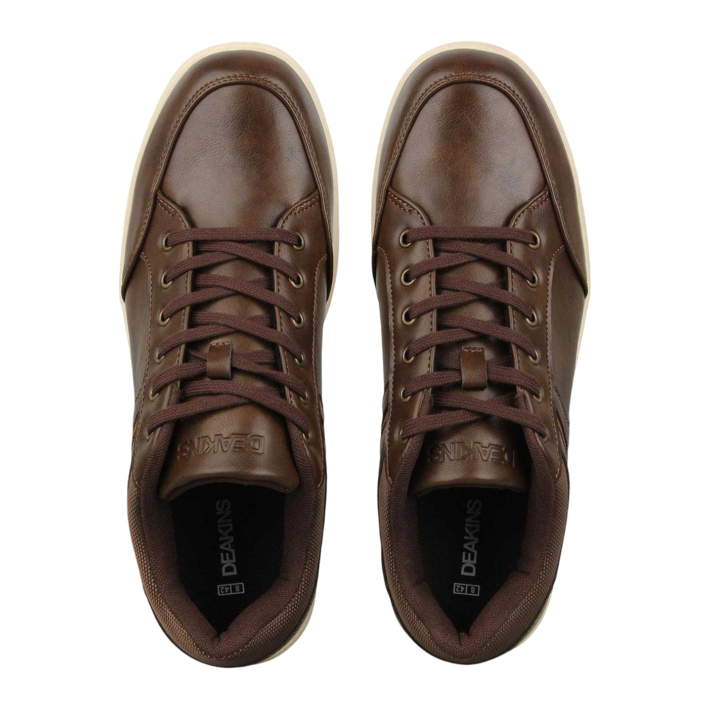 Brown - Side - Peak Mens Austin Lo Trainers