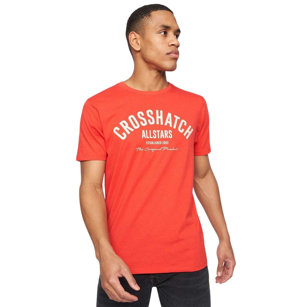 Multicoloured - Back - Crosshatch Mens Weymouth T-Shirt (Pack of 5)