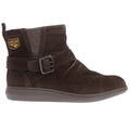 Brown - Back - Rocket Dog Womens-Ladies Mint Suede Ankle Boots