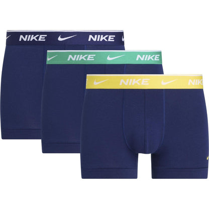 Blue - Front - Nike Mens Everyday Boxer Briefs (Pack of 3)