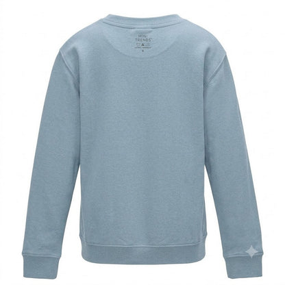 Blue - Back - AWD Womens-Ladies Tired Mums Club Sweatshirt