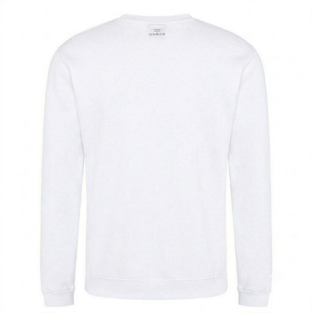 White - Back - AWD Womens-Ladies Tired Mums Club Sweatshirt
