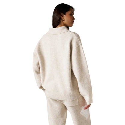 Beige - Lifestyle - Couture Womens-Ladies Fluffy Winter Sweater Top