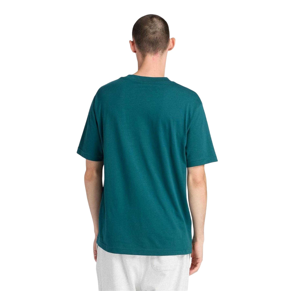 Green - Back - New Balance Mens Cotton T-Shirt