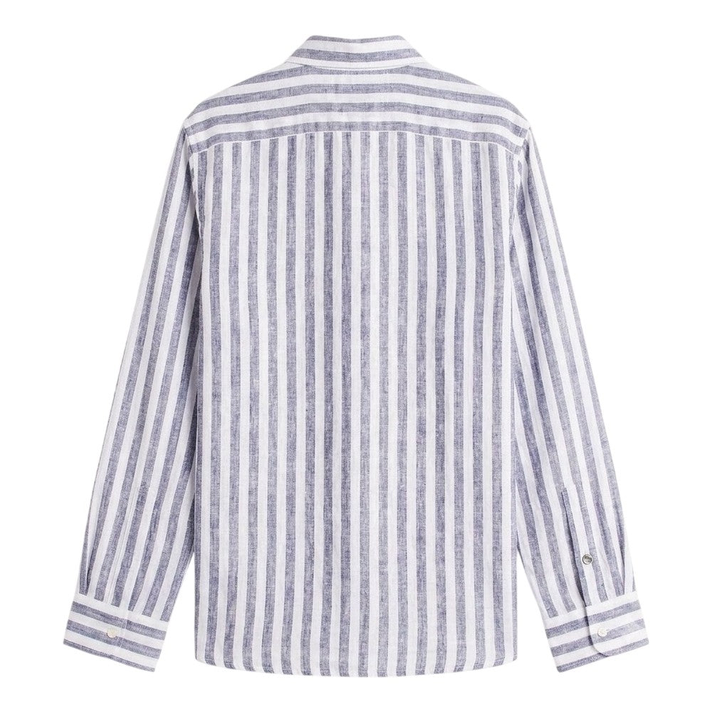 Navy - Back - Tommy Hilfiger Mens Bengal Long-Sleeved Shirt