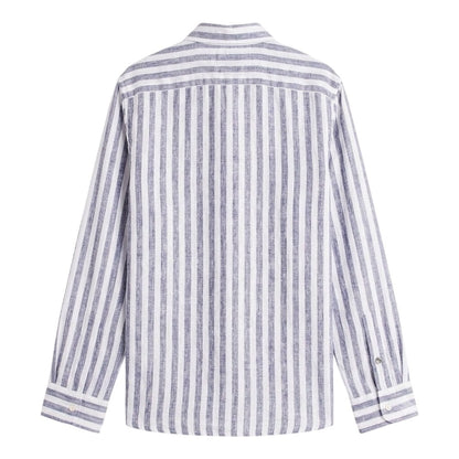 Navy - Back - Tommy Hilfiger Mens Bengal Long-Sleeved Shirt
