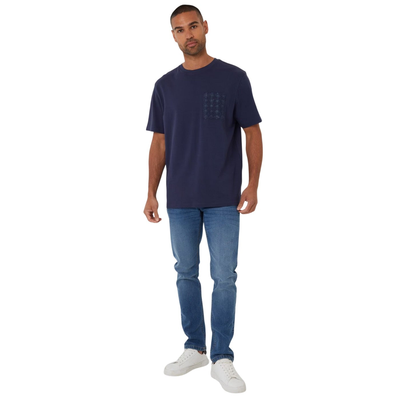 Navy - Lifestyle - Threadbare Mens Hyde T-Shirt
