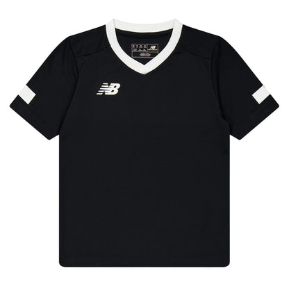 Black - Front - New Balance Unisex Adult V Neck Regular Athletic T-Shirt