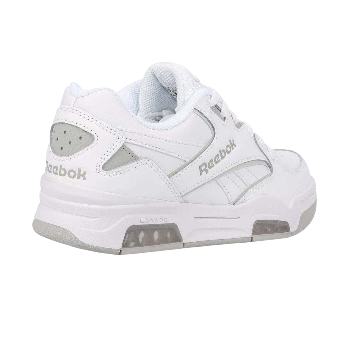 White-Grey - Back - Reebok Unisex Adult BB 4500 DMX Leather Trainers