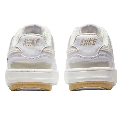 White-Phantom - Back - Nike Womens-Ladies Gamma Force Leather Flat Trainers