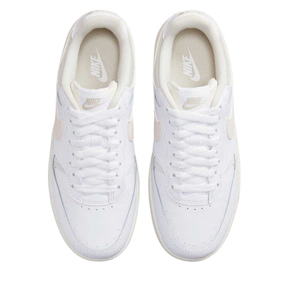 White-Phantom - Lifestyle - Nike Womens-Ladies Gamma Force Leather Flat Trainers
