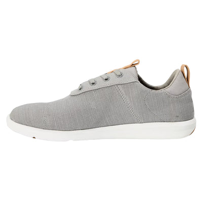 Grey - Back - Toms Mens Cabrillo Canvas Trainers