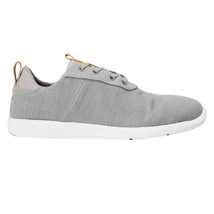 Grey - Front - Toms Mens Cabrillo Canvas Trainers