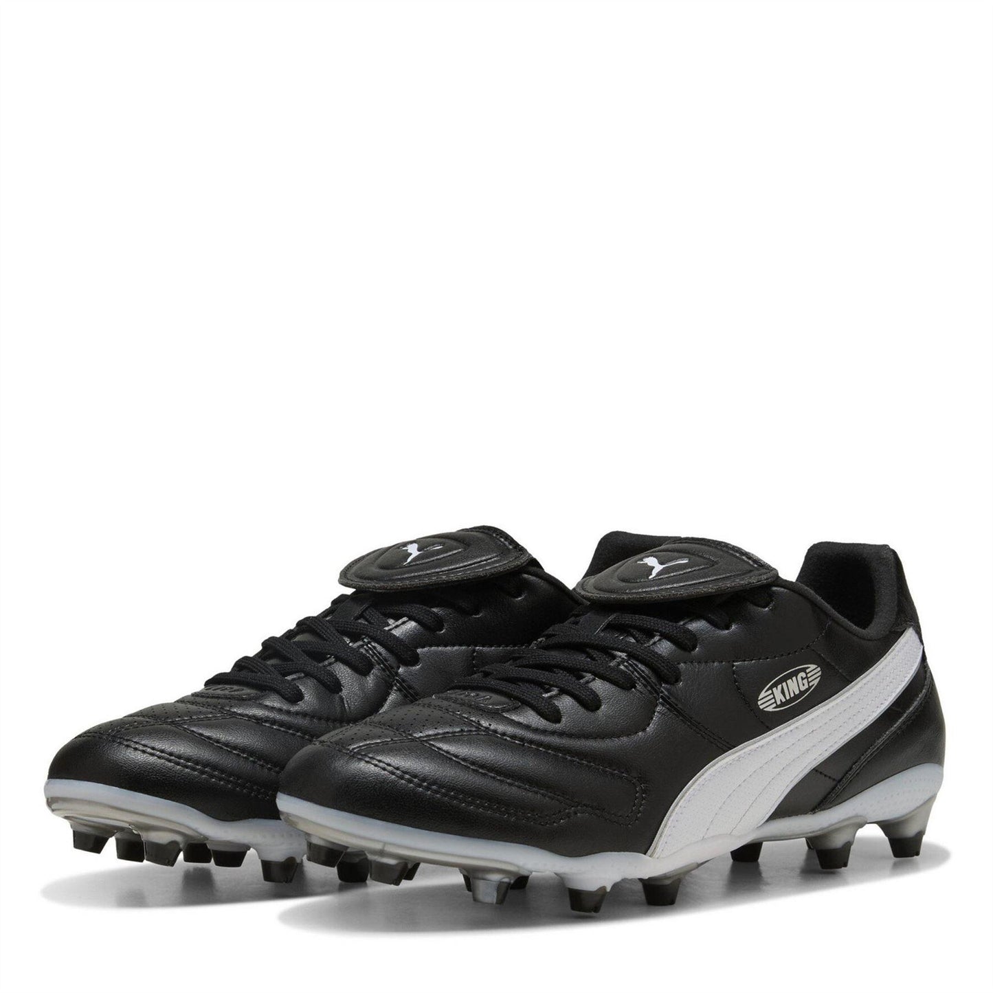 Puma Black - Front - Puma Mens Liga King Firm Ground Football Boots
