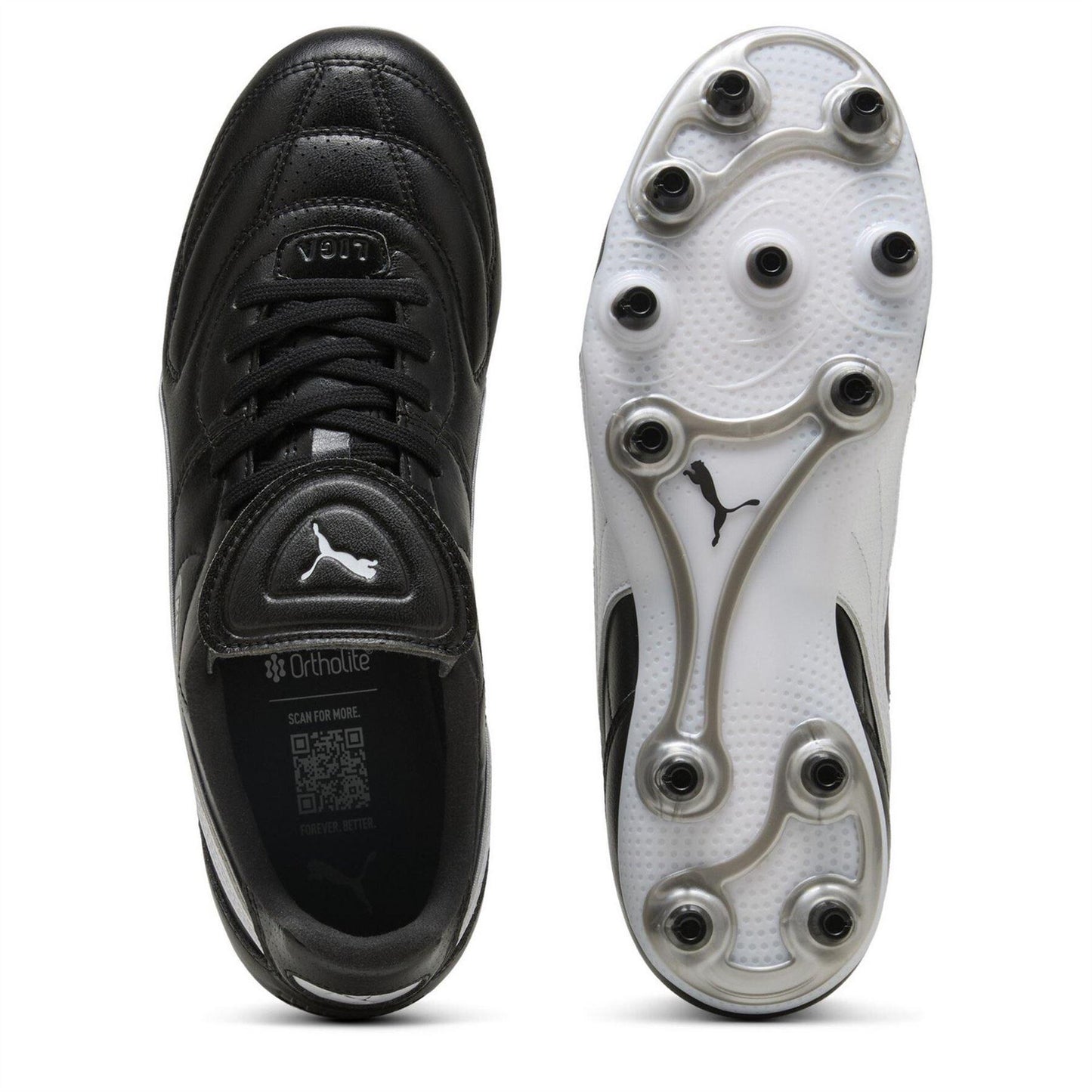 Puma Black - Side - Puma Mens Liga King Firm Ground Football Boots