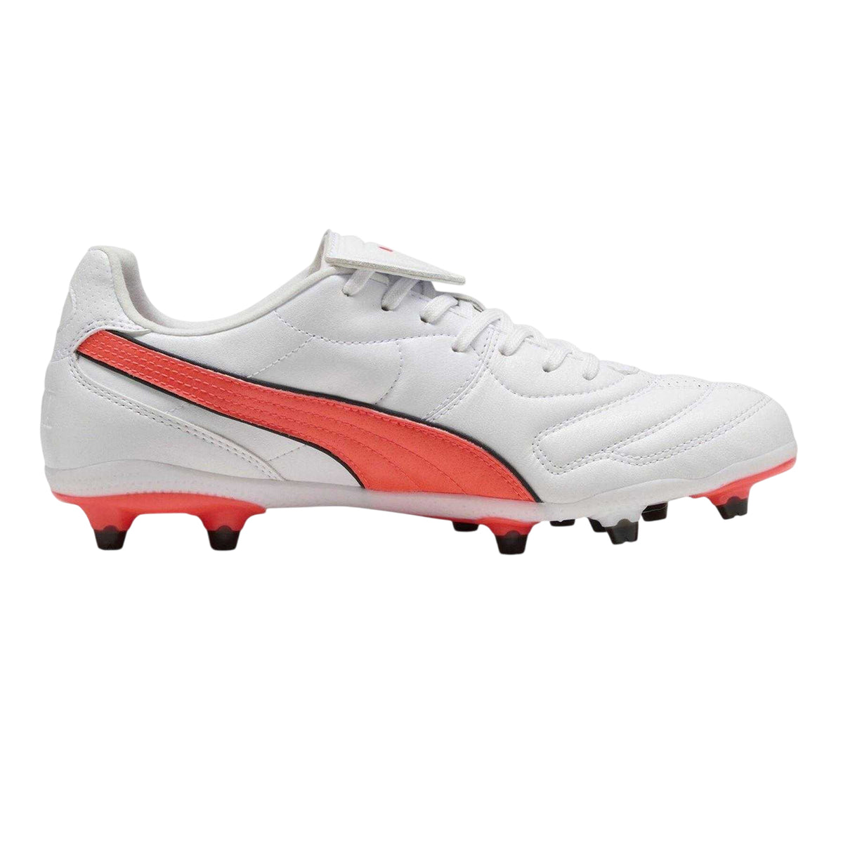 Puma White - Front - Puma Mens Liga King Firm Ground Football Boots